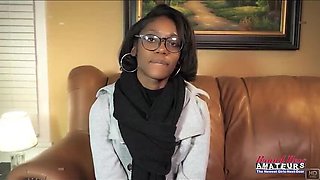 Sylvia's Tight Ass Takes His Massive Black Cock