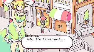 Meeting Peppina & Growing A Huge Futa Cock! - Futanari Di Funghi (ft. Gumi) With Car Toon