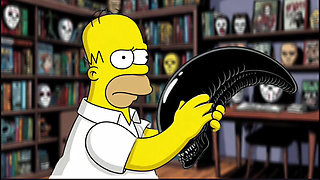 Halloween Special. ALIEN: Sinpsoms. Slut Wife in Monster Costume from Outer Space Gets Her Husband's Hard Cock in Her Wet Pussy