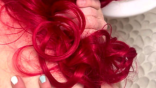 Pegging with Your Head in the Toilet