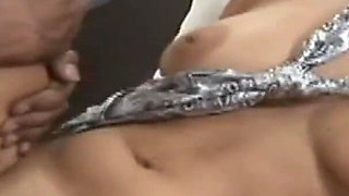 Cute secretary MILF fucked and facialized from BBC dude