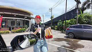 Mcdonald’s Girl Fucks to Fix Her Mistake