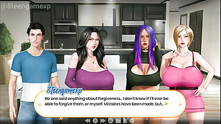 Hardcore sex with Stepmom, cowgirl position sex with Stepmom and impregnated her - Prince of Suburbia 26