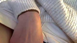 Masturbating in Uber Taxi