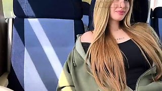 Busty towheaded with massive fun bags wants doggystyle