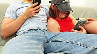 Amateur schoolgirl Jucie Pussy gets her sweet coochie filled with hot cum