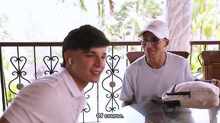 Hot MILF Sexologist Fucks College Students in Wild Threesome - Big Tits Latina Silvana Lee