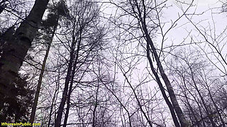 Beauty Busty Teen Gets Fucked in the Forest