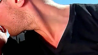 Hot beach fuck with skinny teens Amadea and Bianca