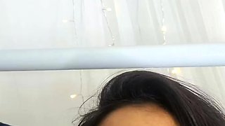Hottest brunette solo webcam masturbation 2
