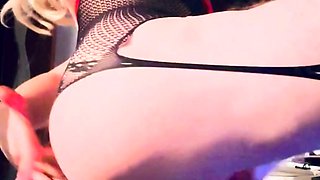 Anal Masturbation of a Bootyful Bitch, Sucking Her Nipples