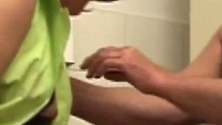 Stepdaughter Masturbates While Watching Stepdad Fuck the Maid