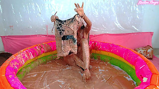Wam!!! Anal Punishment with Slime and Brownie Dough