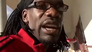 Black Pole in Ebony Hole: Blowjob, Doggy  Cowgirl Porn