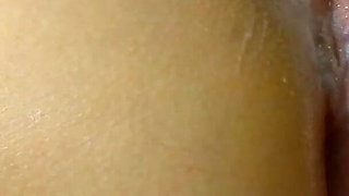 Tonya Sinn Close up Black Cock Big Balls Suck and Creampie