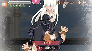 Animated video game featuring female domination and monster girls by Hentaigames77