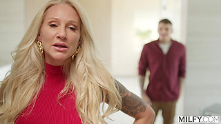 MILFY Gold Digger Maid Vivianne Seduces Young Entrepreneur