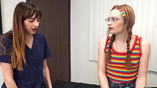 Two nurses, including sexy Reese Robbins, get naughty in a steamy threesome with Lana Smalls.