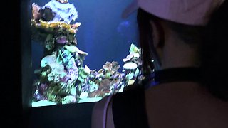 Hitch hiking teen outdoor public fuck in this hd video