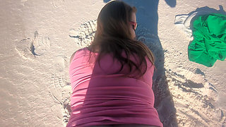 fucked in the sands at a national park