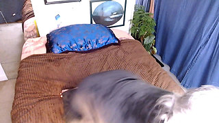 1331 Blue Lace Thong for Nick From Sexy PAWG Dawnskye1962