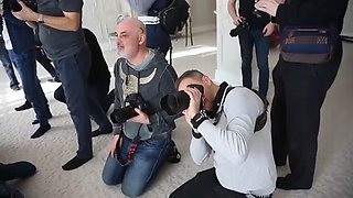 Backstage strip ft. Alice: Brunette, Fansly  Masturbation Porn