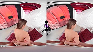 Teen Amalia's HD naturals moan in VR Pov POV sex
