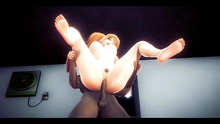 Hentai Uncensored 3D - Ger Blowjob and Fucked in a Public Toilet - Japanese Asian Manga Anime Film Game Porn