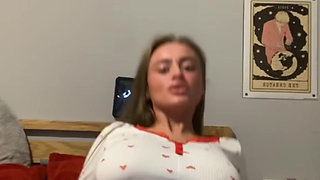 Tattooed horny emo fingering fast and messy while the cam catches it all