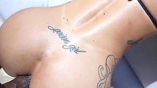 Caroleta giving ass by the pool  LP Productions