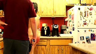 Double handjob in young on old amateur clip