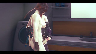 League of Legends Lol Hentai - Jinx Hardsex with a Lot of Cum - Japanese Asian Manga Anime Film Game Porn