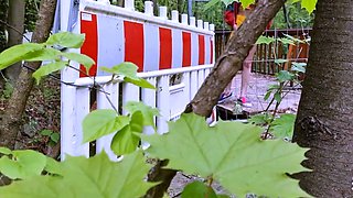 Anne-Eden - VULVINA im Freien verw-hnt UNCUT vom VOYEUR