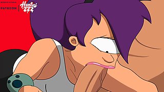 LEELA DEEP-THROATING FUCKPOLE FUTURAMA PORNOGRAPHY