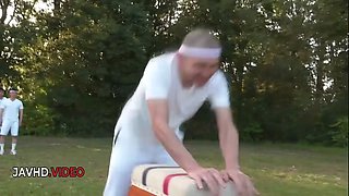 Naughty Japanese Passion Outdoor Group Fuck With Sara Saijo Arousing Adventure