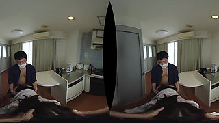 Glamour teen seductress hot VR sex video