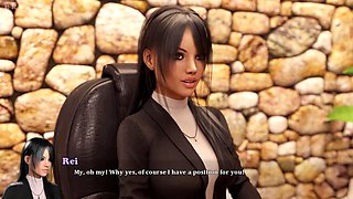 Amnesia-fueled adult visual novel featuring a sexy girl in 3D