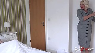 AGEDLOVE Deep blowjob and hard fucking with Chris Cobalt