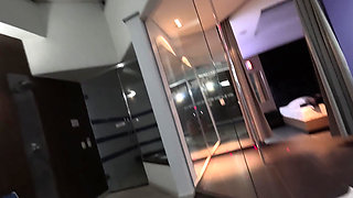 Motel Day with Pool - Loving Dirty Couple Fucking and Laughing