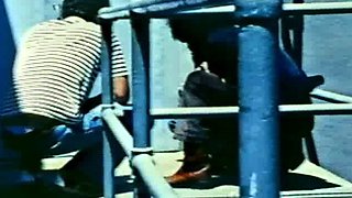 Hardcore vintage threesome