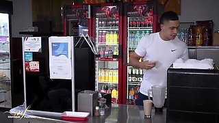 Hot MILF Monique Fuentes Takes Young Baker Home for Creampie Sex