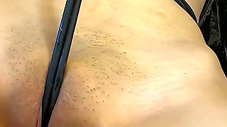 Japanese Slave Training: Clitoris Suction - Crotch Rope - Fingering, Covered in Pussy Juice