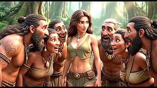 Treasure hunt, outdoor adventure, jungle fantasy