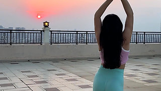 Boobs Flashing and Pee Through Shorts Outdoor