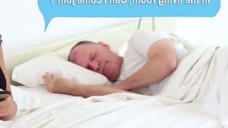 Blonde Euro babe sucks a hardcore dick