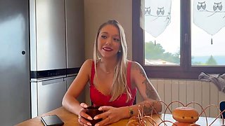 Young French Slut Joins Ashley for FFM Threesome