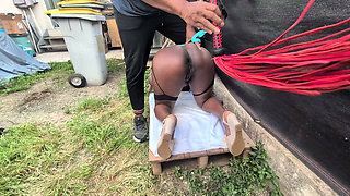 Spanking and Domination for a Submissive Black Woman