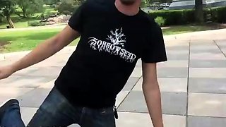 Public Foot Worship at the Texas Capitol