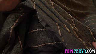 Cheated MILF taboo fucked by her stepson