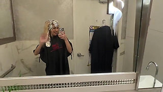 Hair Day for Goddess, so Ofc I Had to Film a Pee Video!! Disclaimer